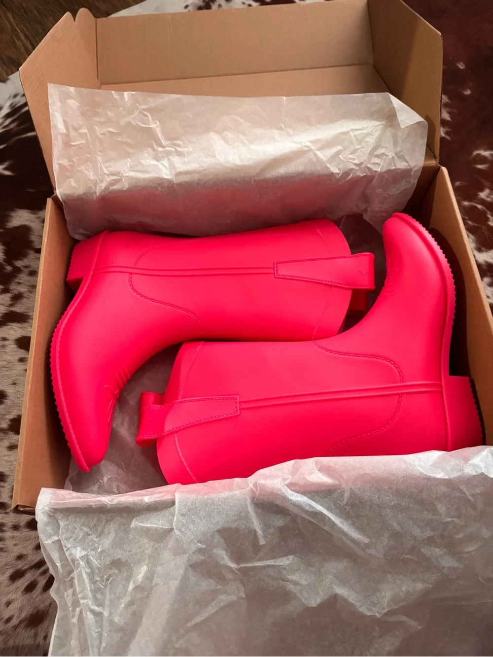 Dakota Ridge Barbie pink waterproof Women's Rain Boots size 8